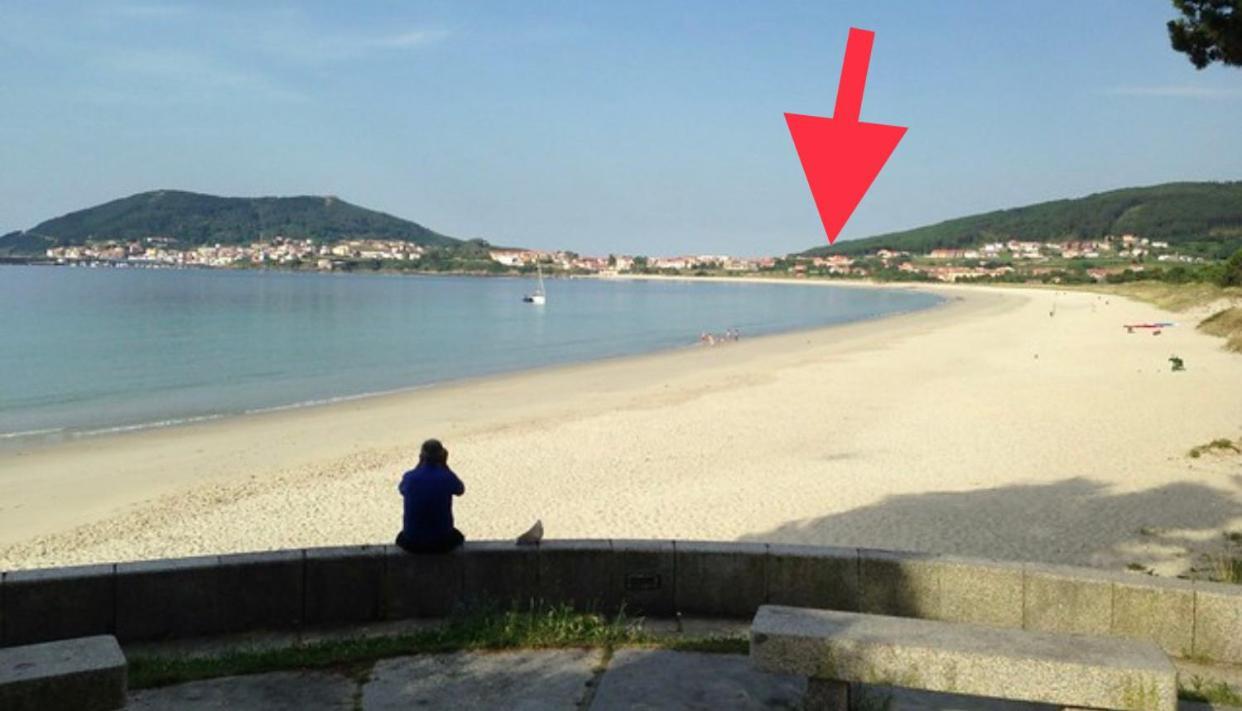 Apartamento Av.Galicia Playa Finisterre Luaran gambar